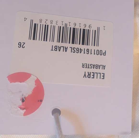 New With Tags Pistola Alabaster Ellery Trouser Pants White Size 26 - Picture 3 of 8